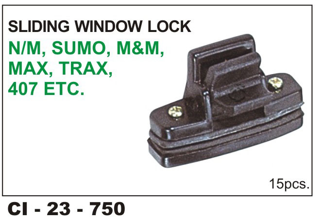 Window Lock PVC Sumo M&M Max Trax, 407