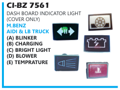 DASH BOARD INDICATOR LIGHT(COVERS ONLY)TEMPRATURE