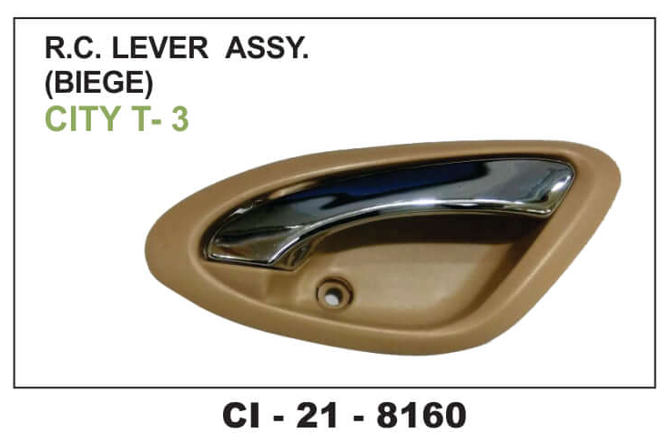 R.C. LOCK ASSY CITY T-3,T-4 BEIGE LH