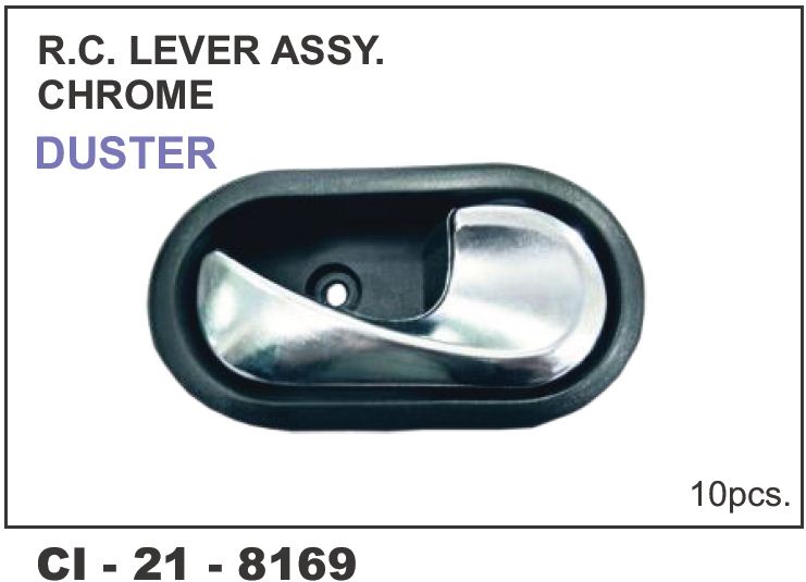 R.C. LOCK ASSY. DUSTER(CHROME) LH