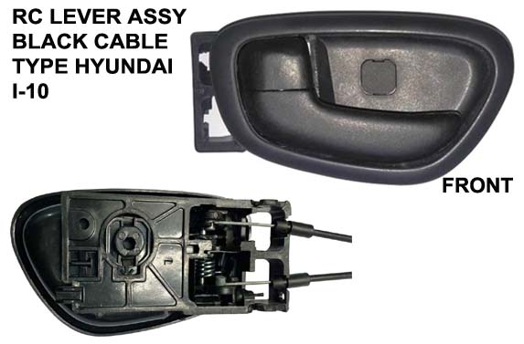 R.C.LOCK I-10 CABLE TYP BLK LH