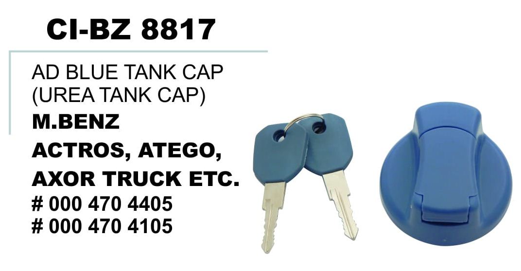 ADBLUE UREA CAP SIGNA,INTRA,MINT,BB,ACE GOLD, BS6