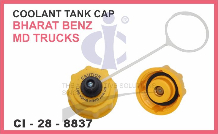COOLANT TANK CAP BHARAT BENZ MDT TRUCKS
