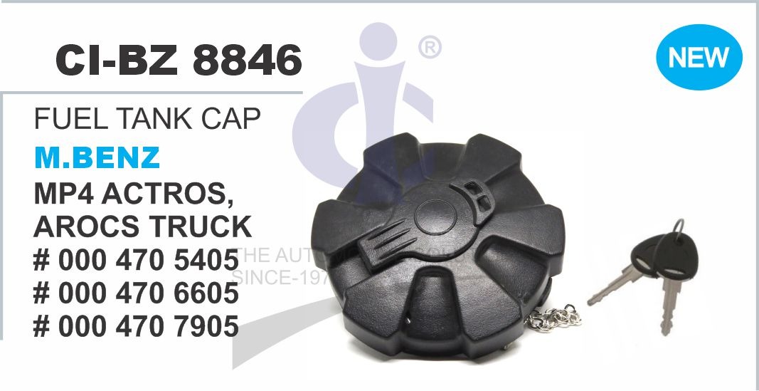 FUEL TANK CAP MBENZ MP4 ACTROS, AROCS TRUCK