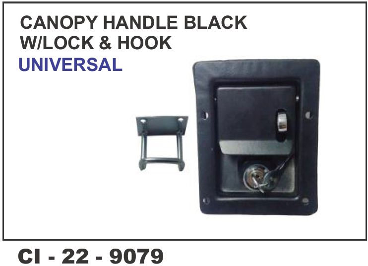 CANOPY HANDLE W/LOCK &HOOK UNIVERSAL