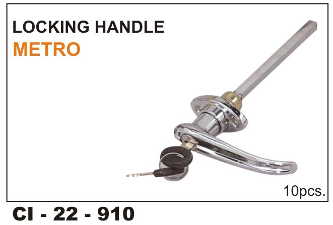 LOCKING HANDLE METRO CP (ROD 4.5 INCH)