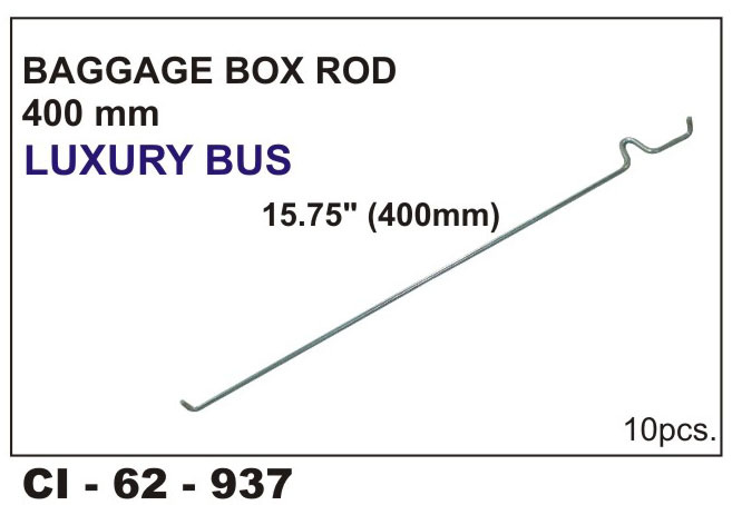 BAGGAGE BOX ROD UNIVERSAL "15.75" LH