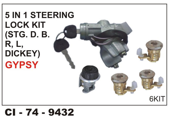 5 IN 1 LOCK KIT COPLETE GYPSY