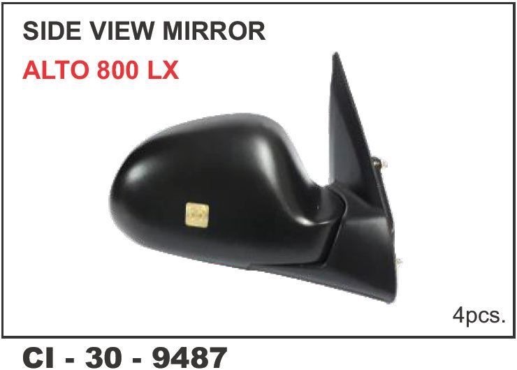 SIDE VIEW MIRROR ALTO 800 LX LH