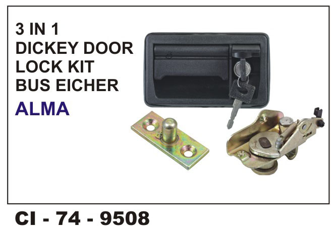 3 IN 1 DICKEY DOOR LOCK KIT BUS EICHER ALMA