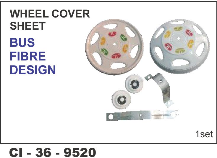 WHEEL COVER FIBRE BUS,TRUCK