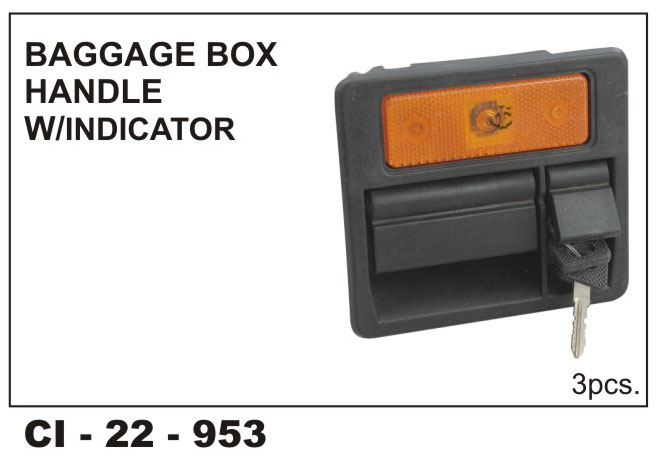O.H.BAGGAE BOX BUS UNIVERSAL W/KEY W/INDICATOR