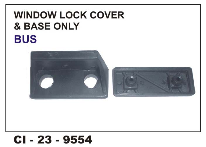 WINDOW LOCK COVER & BASE ONLY UNIVERSAL
