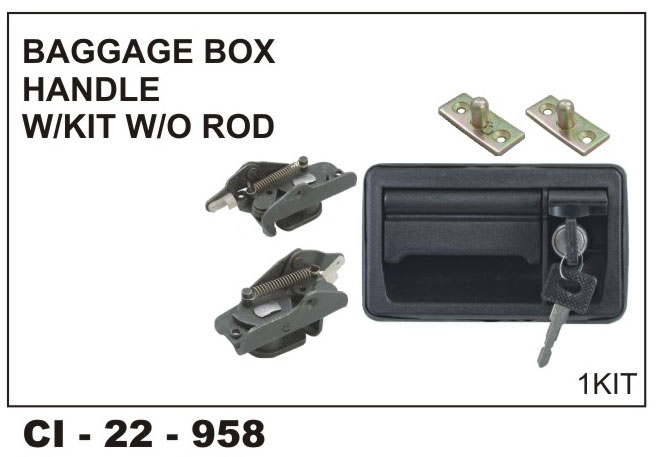 Baggage Handle W/kit W/o Rod