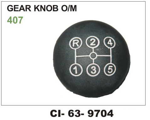 GEAR LEVER KNOB 407 O/M