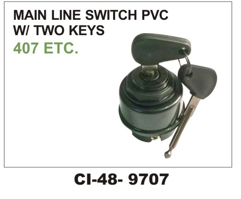 MAIN LINE SWITCH PVC  W/2 KEY'S 407 ETC