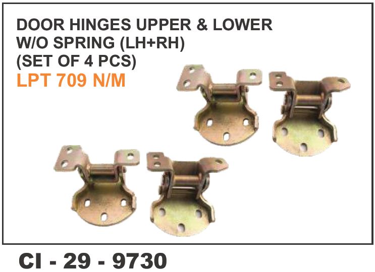 DOOR HINGES LPT 709 N/M W/O SPRING U+L (SET OF 4)