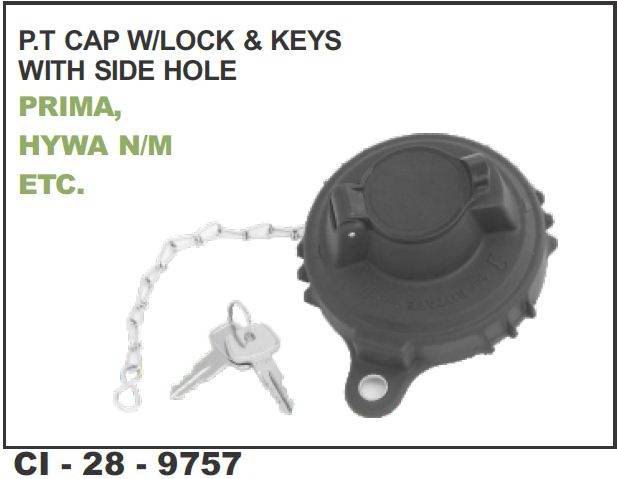 P.T.CAP SIDE HOLE PRIMA  HYWA W/KEY