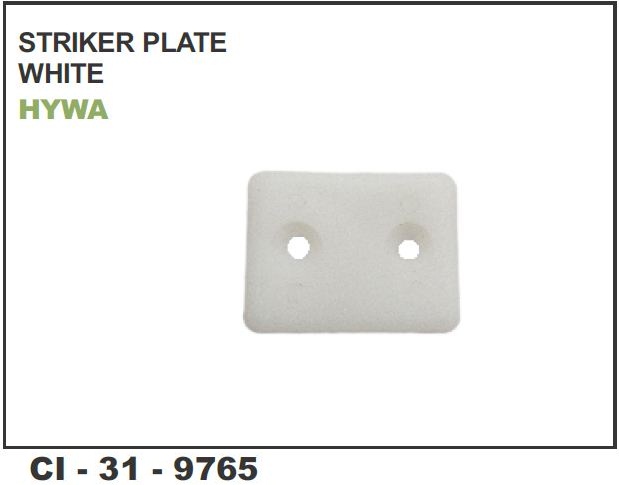 STRICKER PLATE WHITE HYWA