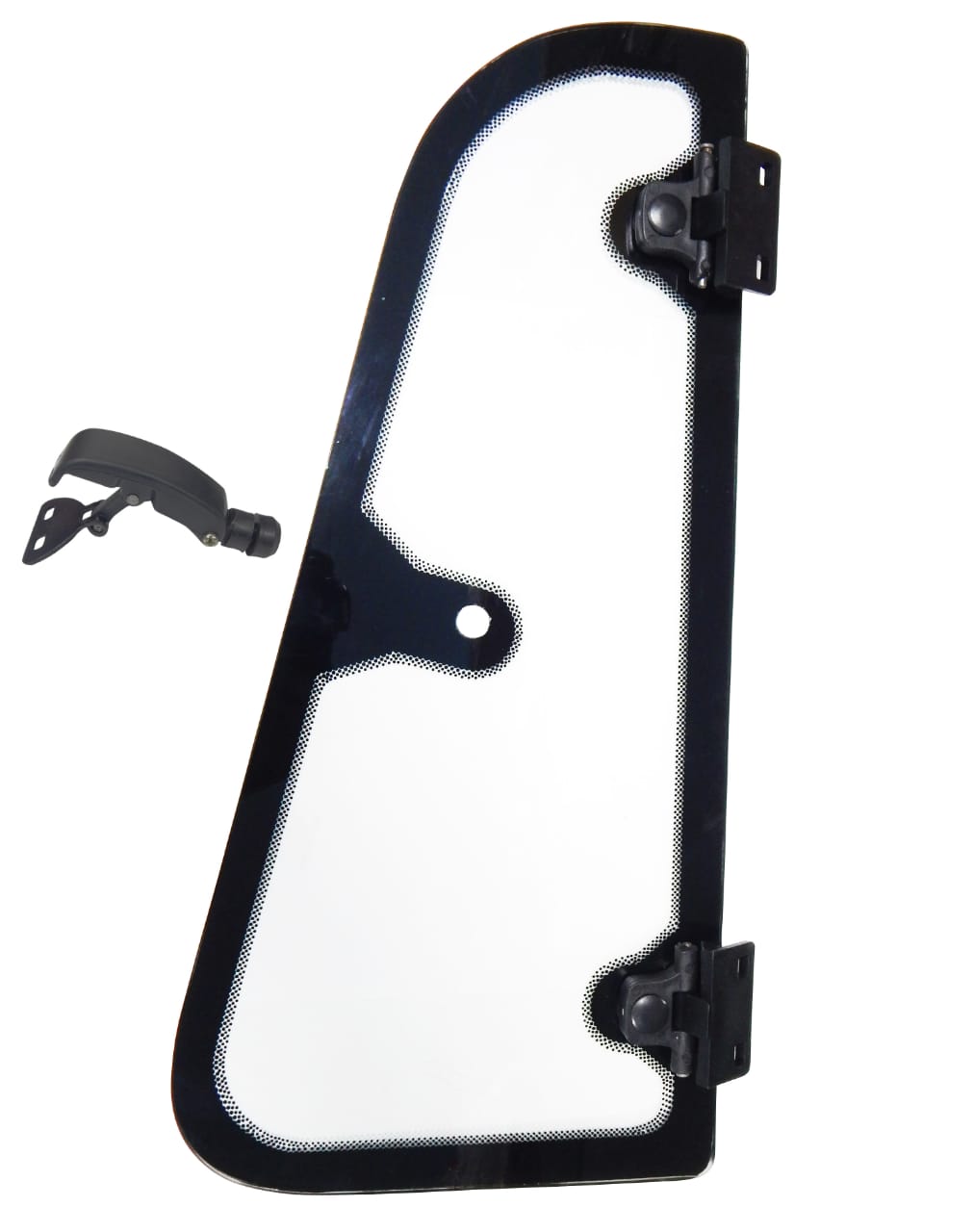 Q.GLASS FRAME TIPPER W/LOCK L/R