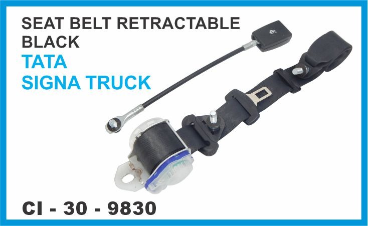 RETRACTBALE SEAT BELT SIGNA TRUCK  BLACK LH