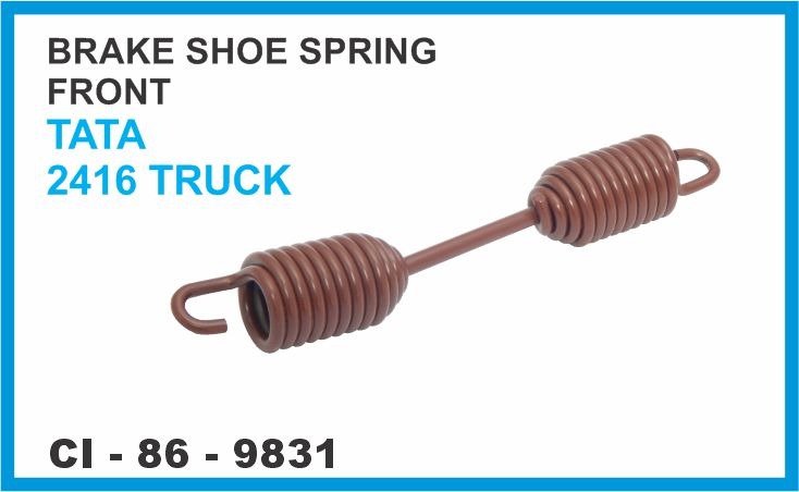 BRAKE SHOE SPRING FRONT TATA 2416 TRUCK