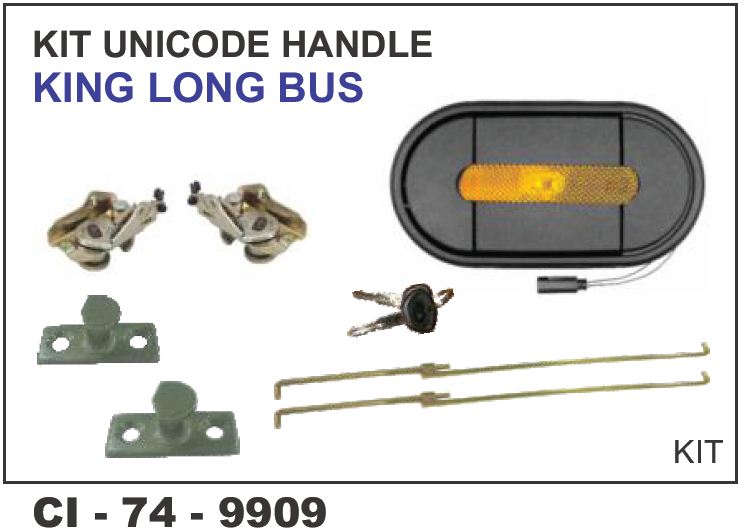 BAGGAGE BOX HANDLE KIT WITH LIGHT(LATEST)