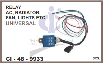 RELAY UNIVERSAL DUAL HEAD LAMP O\M
