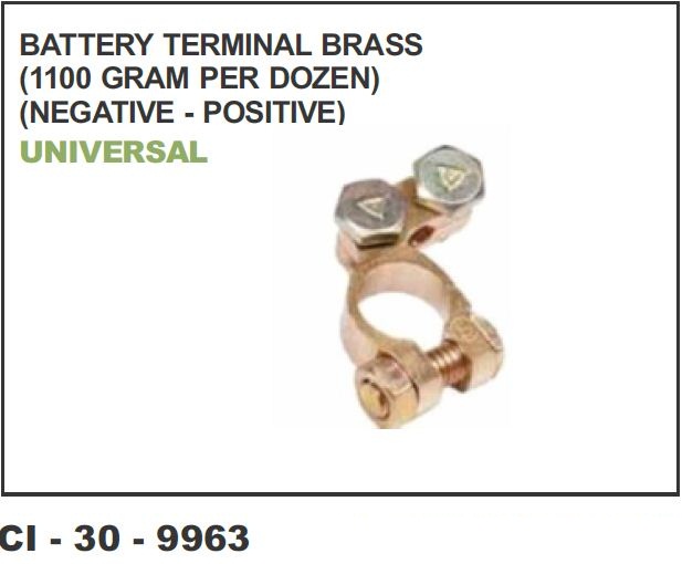 BATTERY TERMINAL 1100 GRM UNIVE